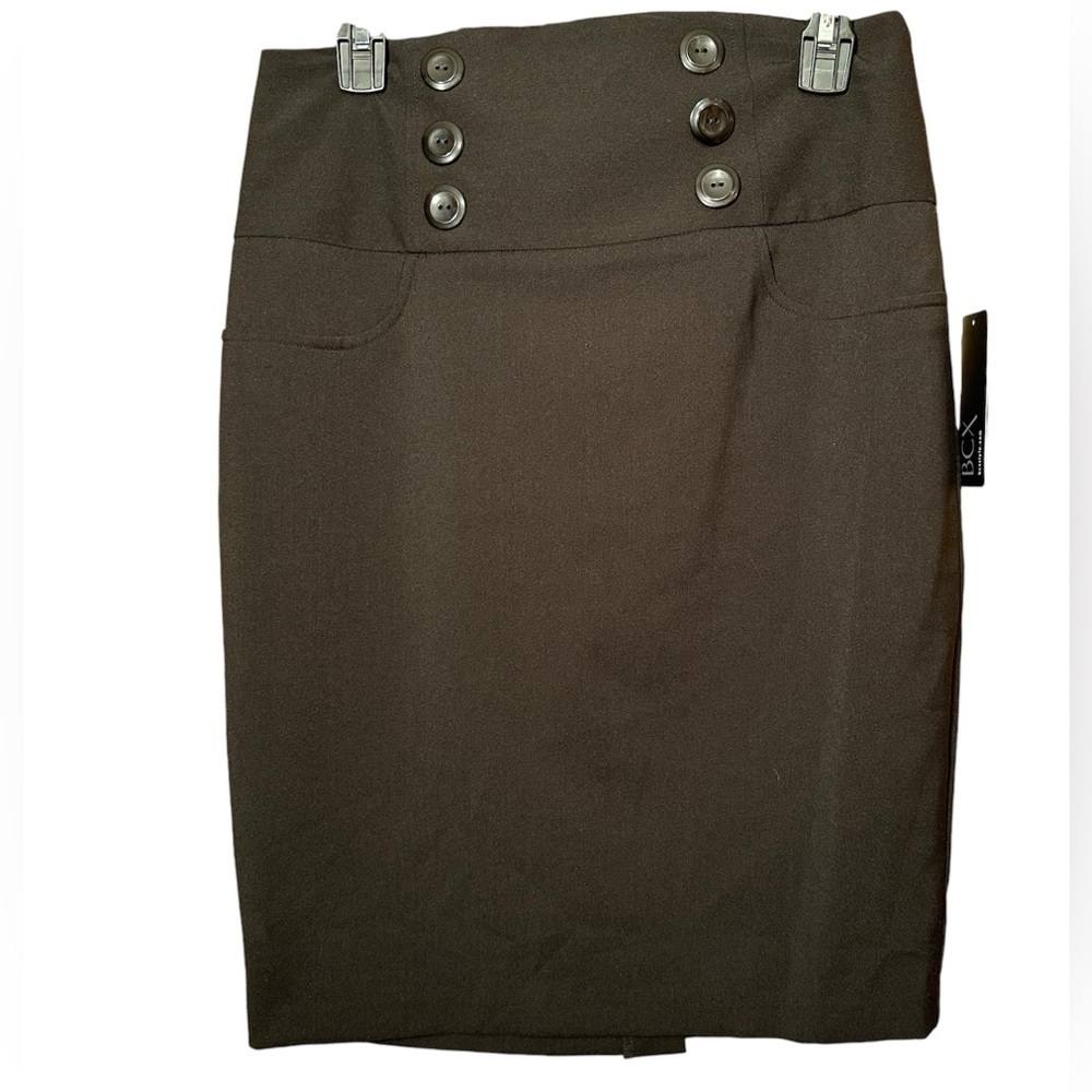 NWT BCX black pencil skirt Size 9